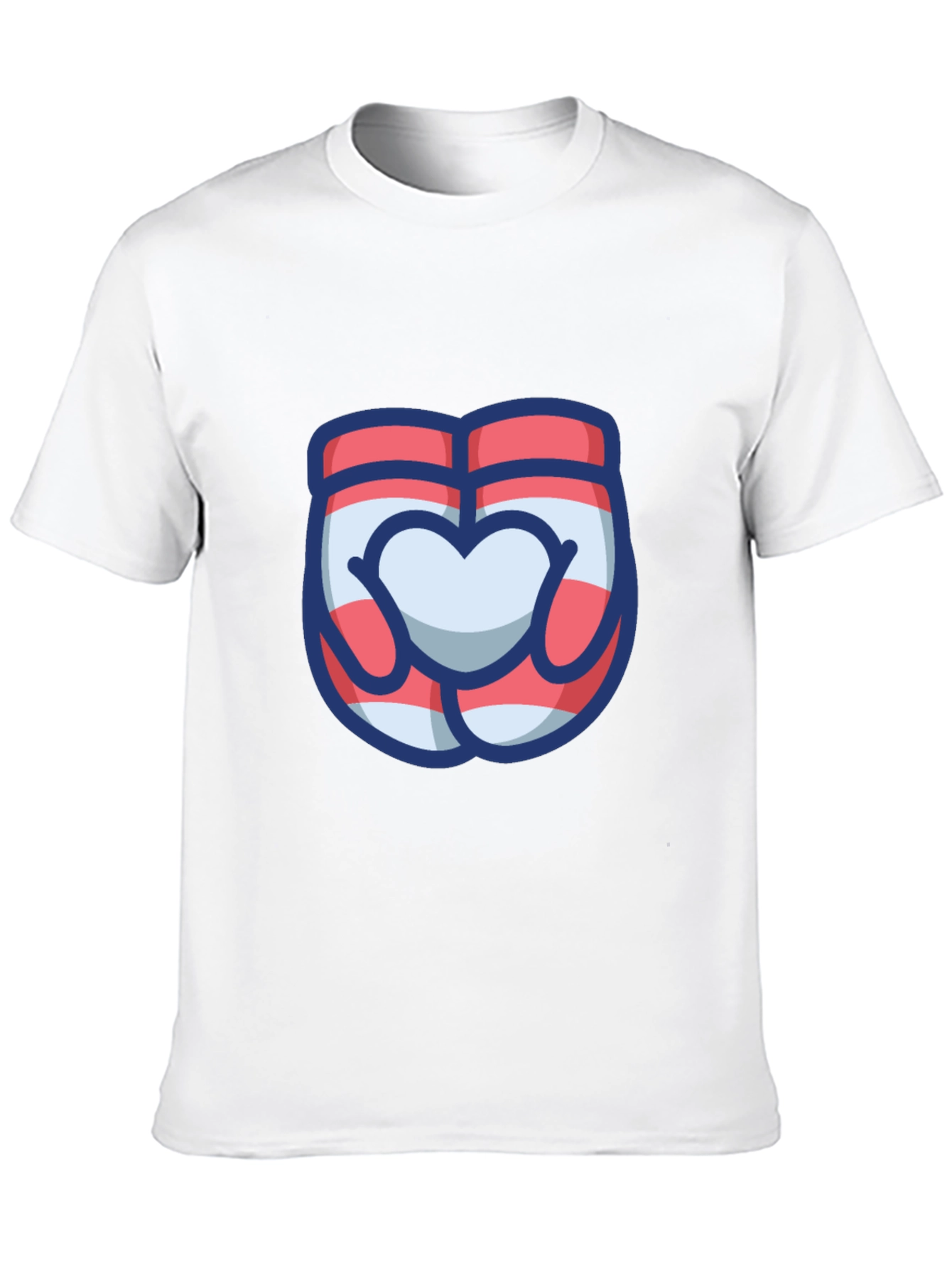 Heart Hands Graphic Tee - Cute & Stylish