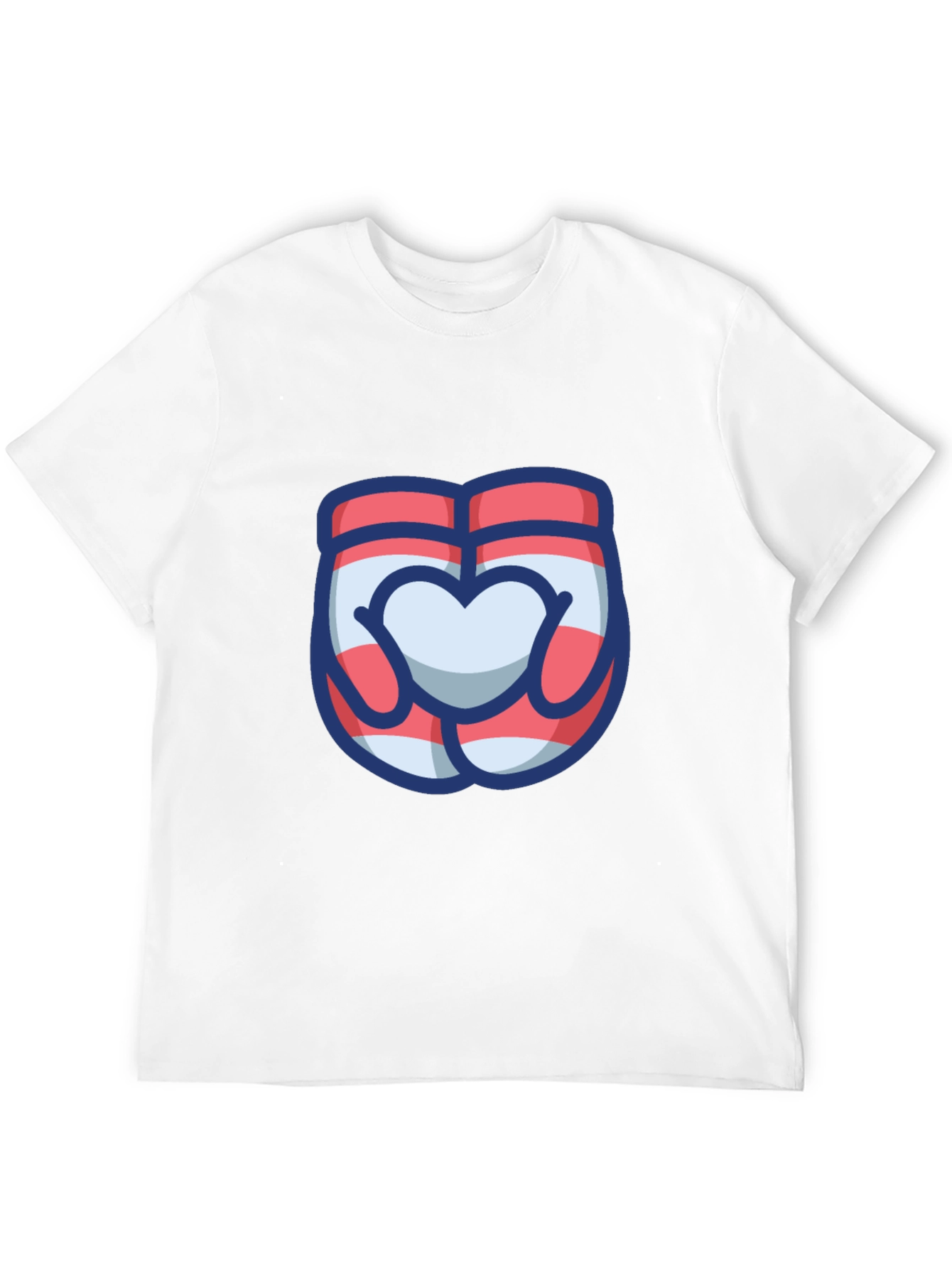 Heart Hands Graphic Tee - Cute & Stylish