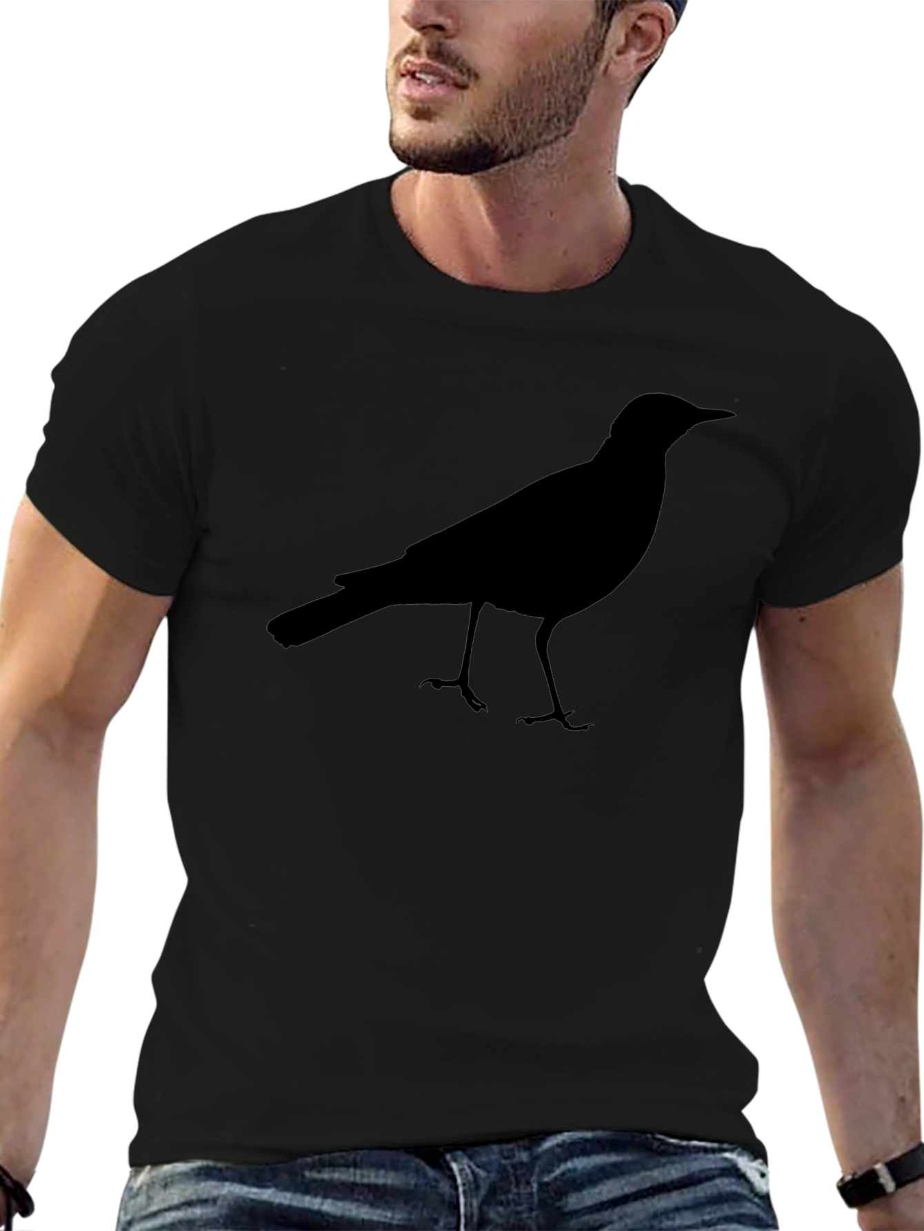 Black Crow Graphic Tee - Mens Short Sleeve