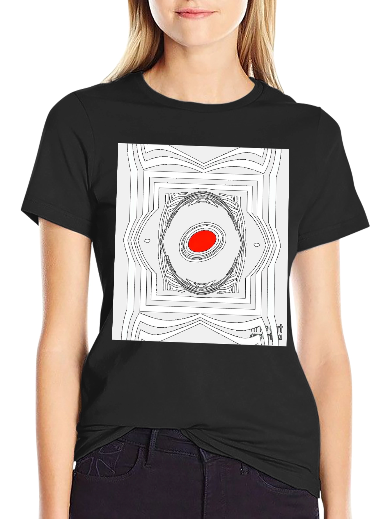 Abstract Eye T-Shirt - Modern Graphic Tee