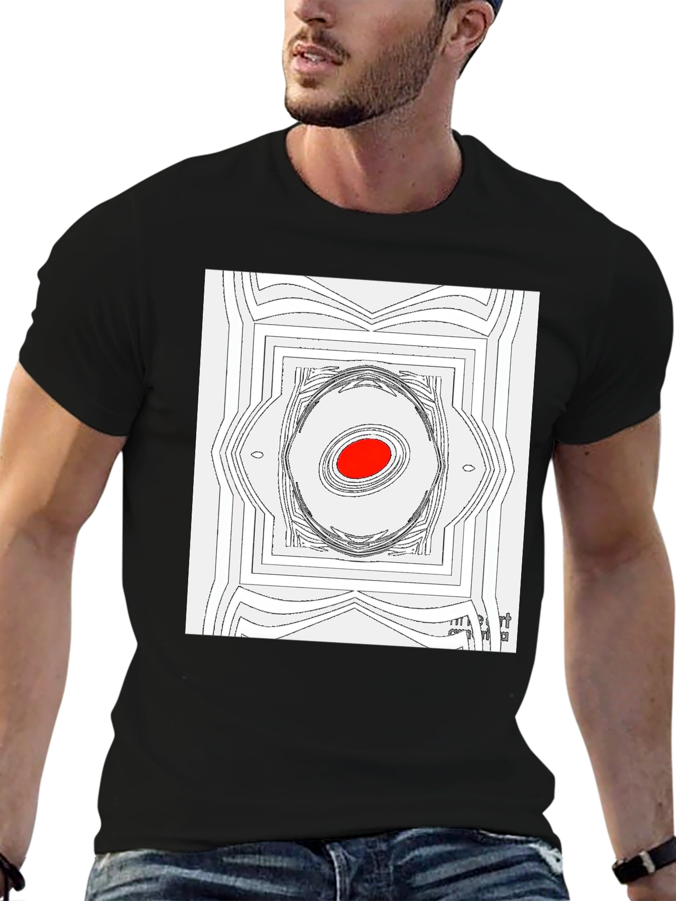 Abstract Eye T-Shirt - Modern Graphic Tee
