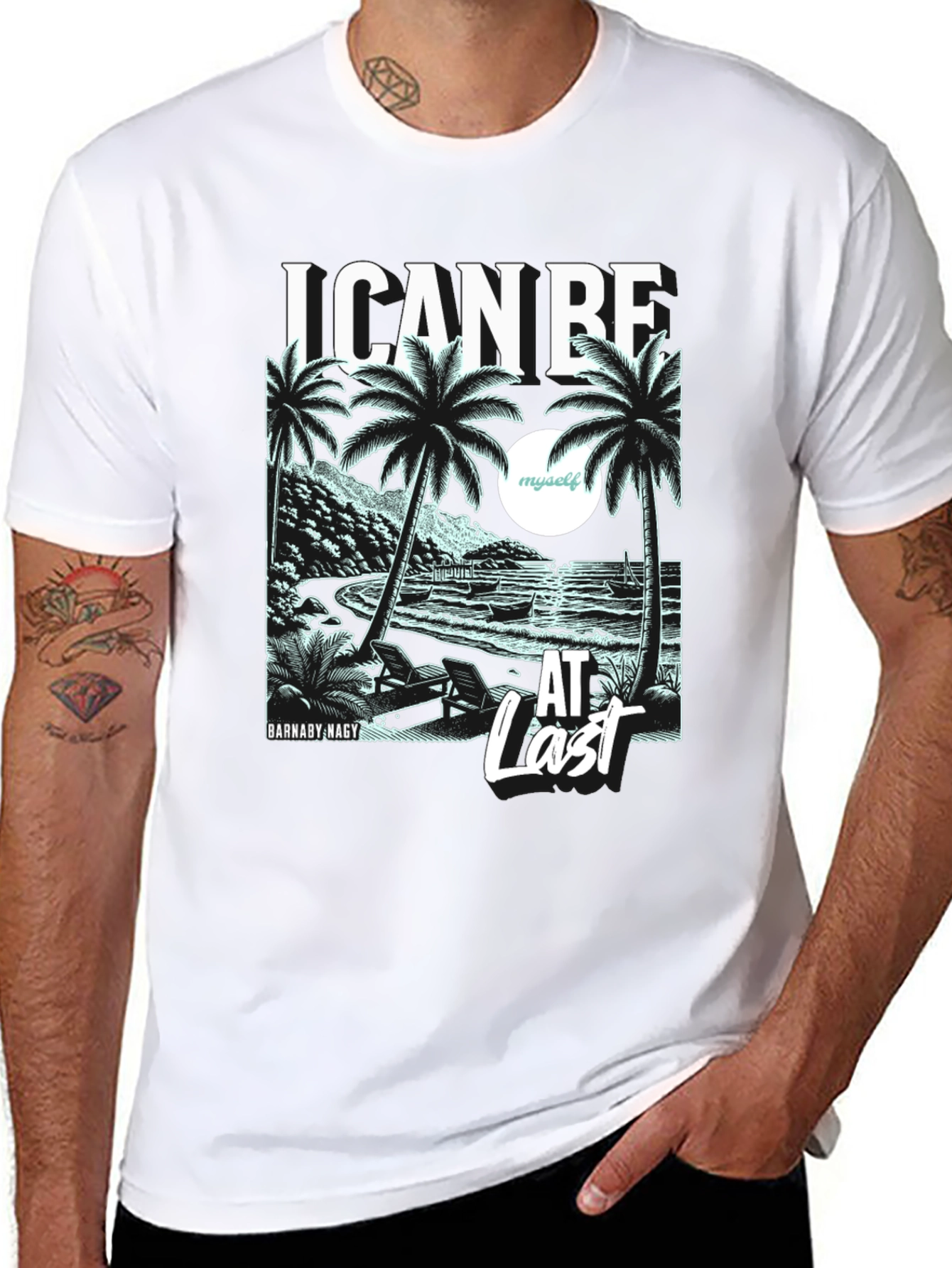 I CAN BE AT Last Graphic Tee