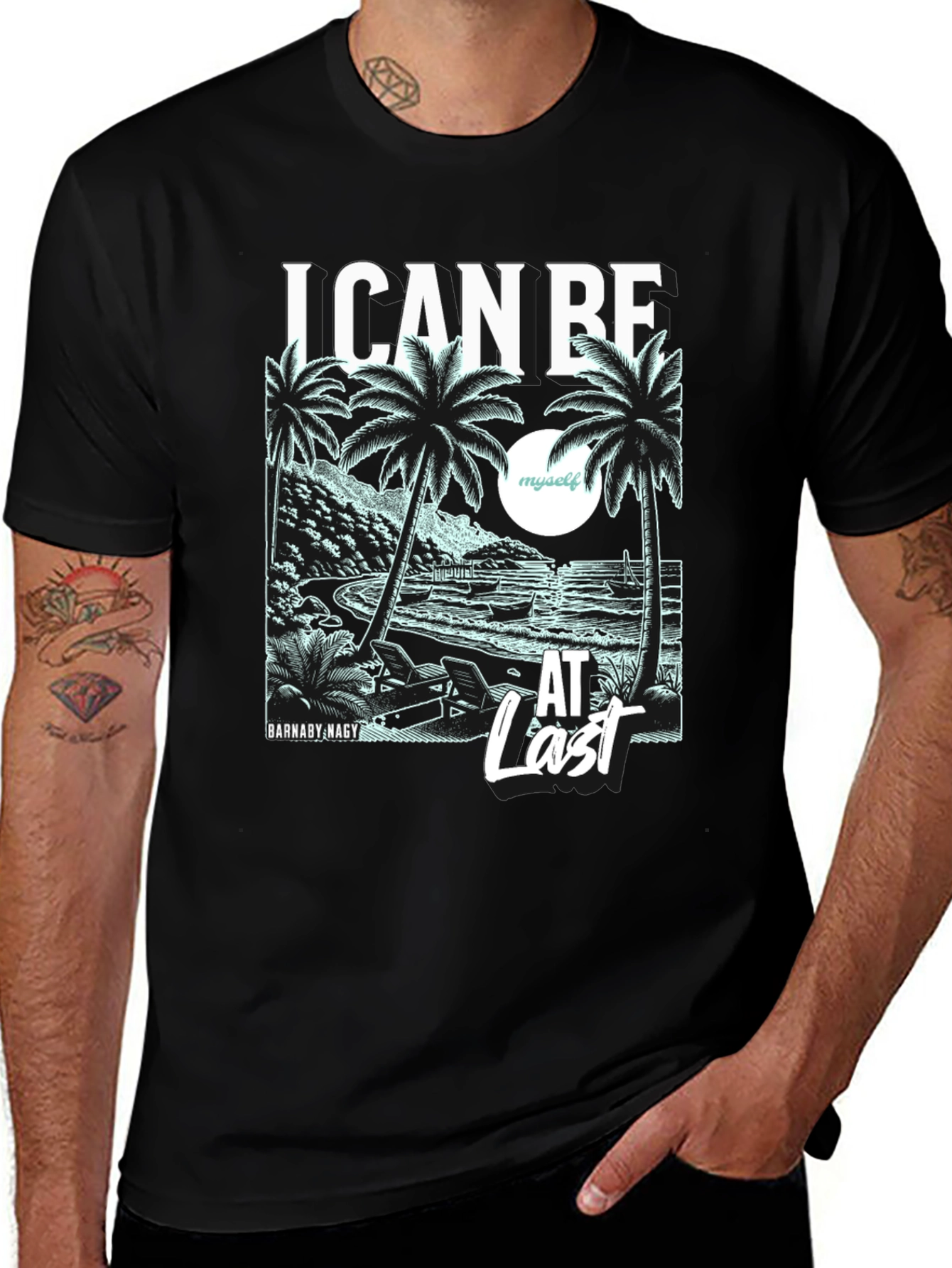 I CAN BE AT Last Graphic Tee