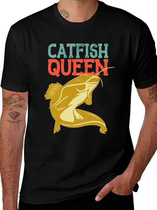 Catfish Queen Graphic T-Shirt - Anglers Delight