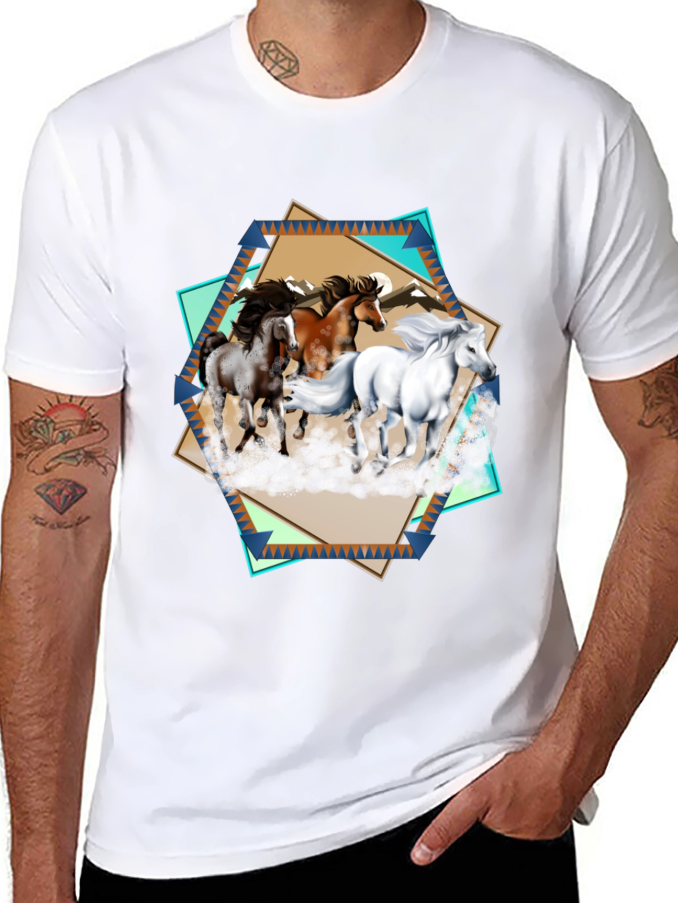 Wild Horses Graphic Tee