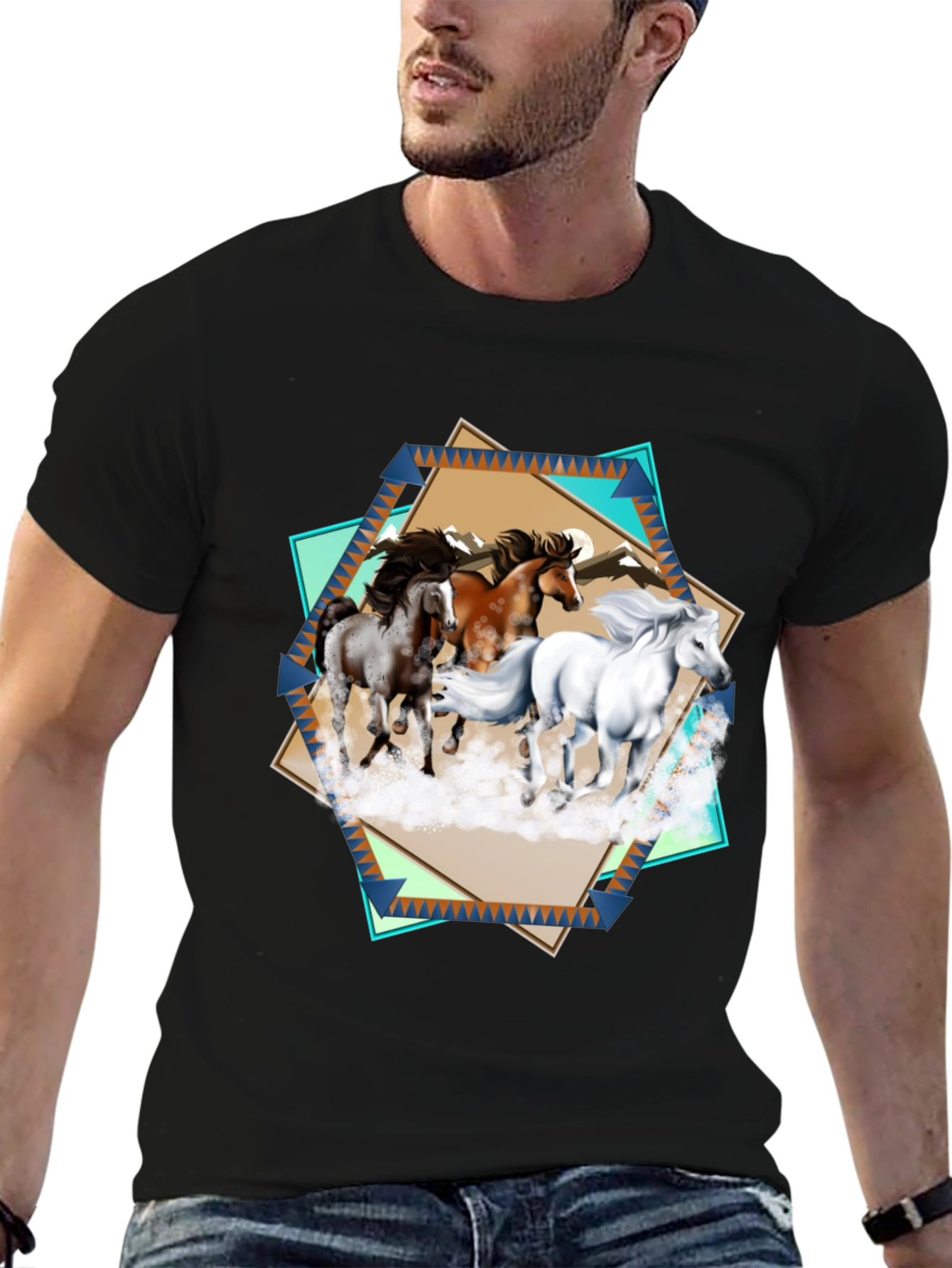 Wild Horses Graphic Tee