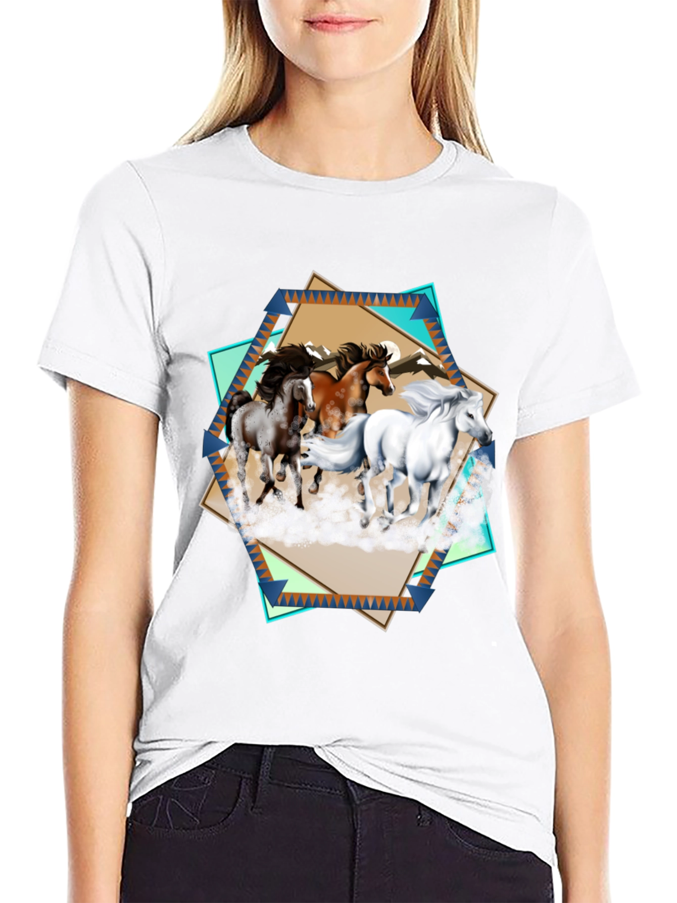Wild Horses Graphic Tee