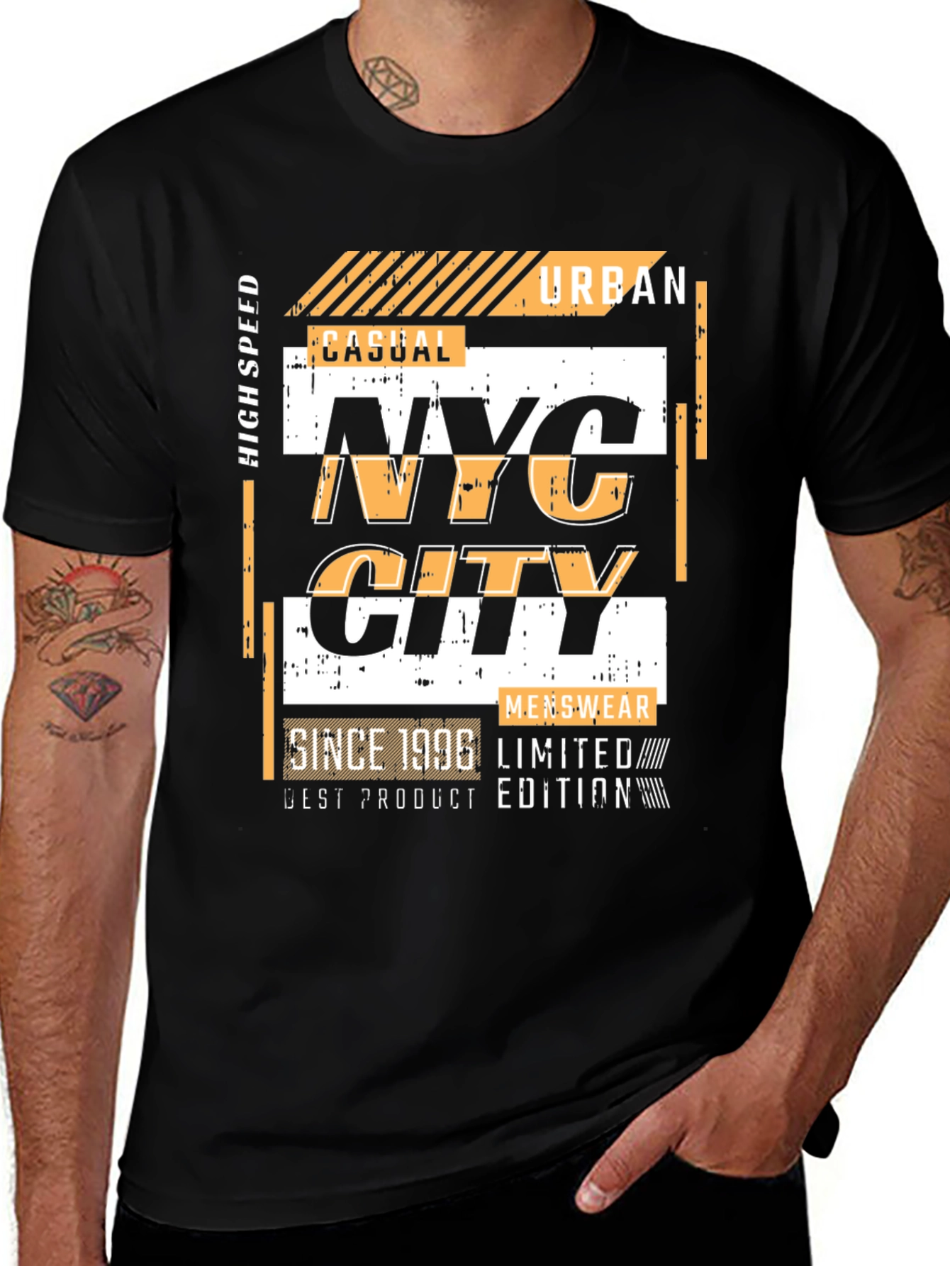 NYC City Graphic Print Tee