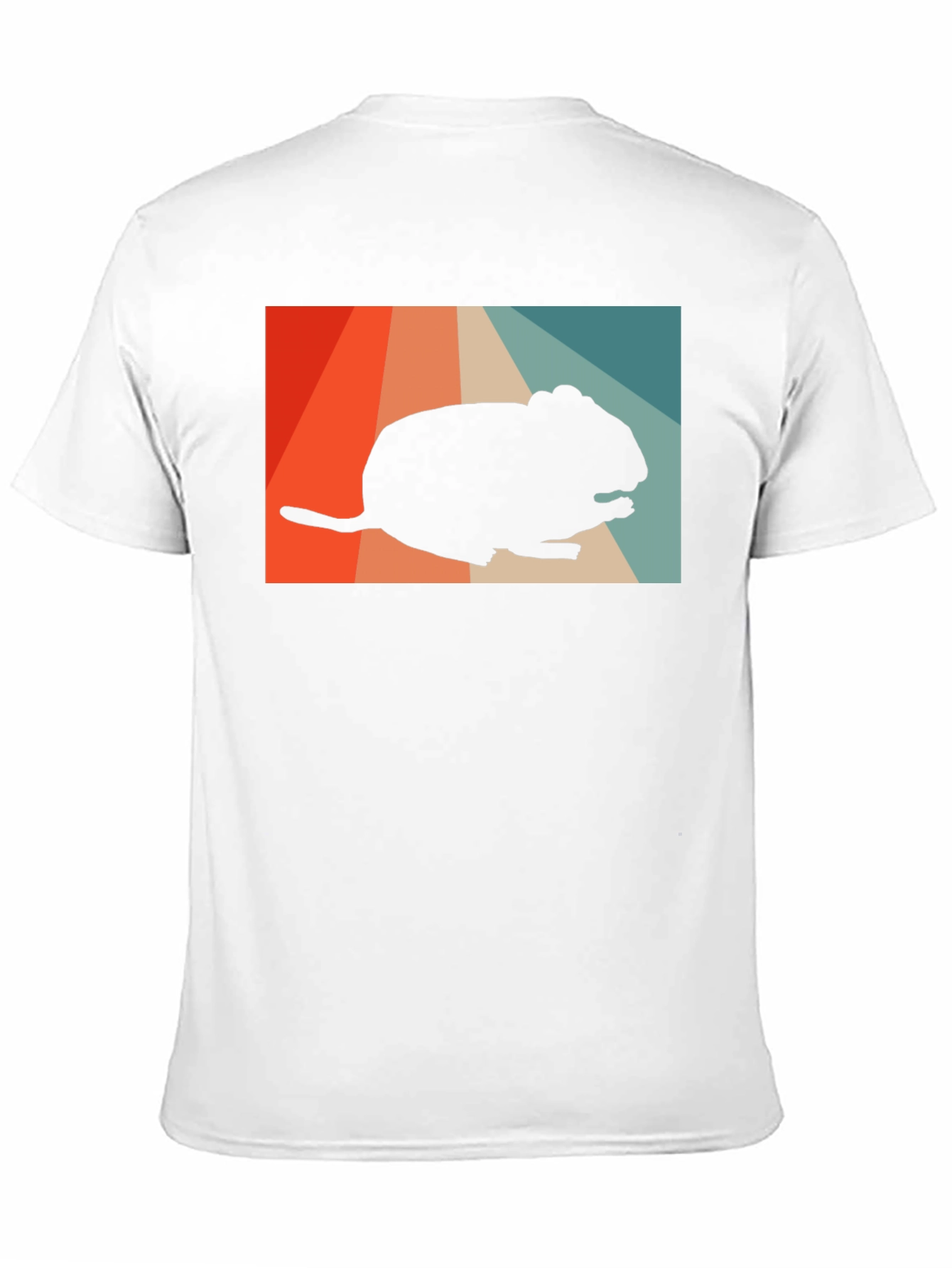 Retro Chinchilla Silhouette T-Shirt