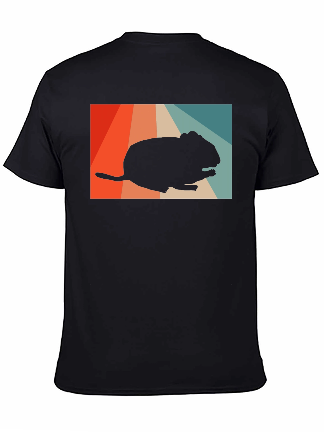 Retro Chinchilla Silhouette T-Shirt