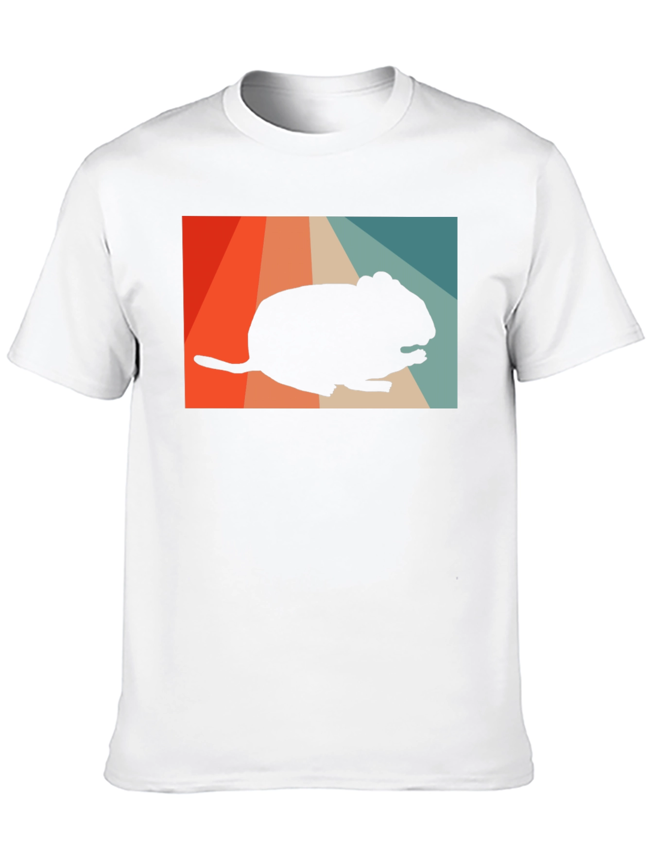 Retro Chinchilla Silhouette T-Shirt