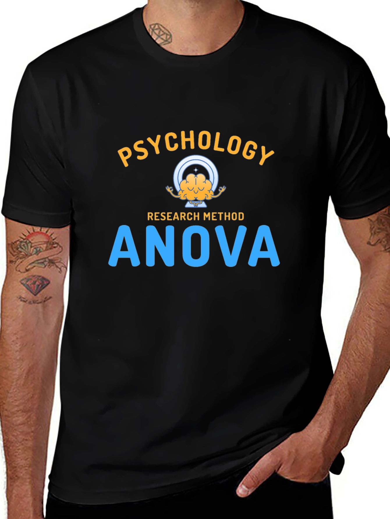 Psychology ANOVA Research Method T-Shirt