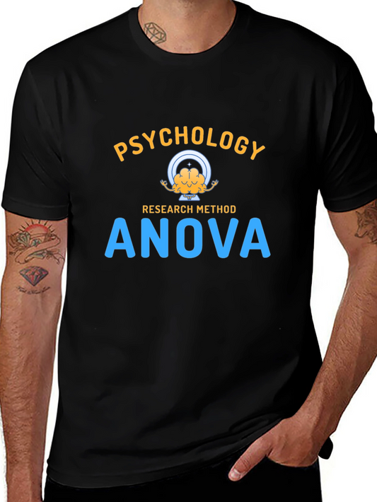Psychology ANOVA Research Method T-Shirt