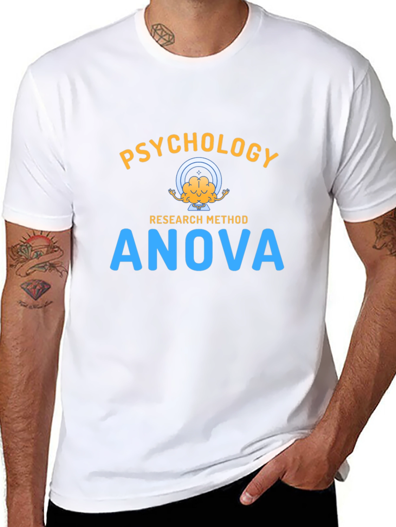 Psychology ANOVA Research Method T-Shirt