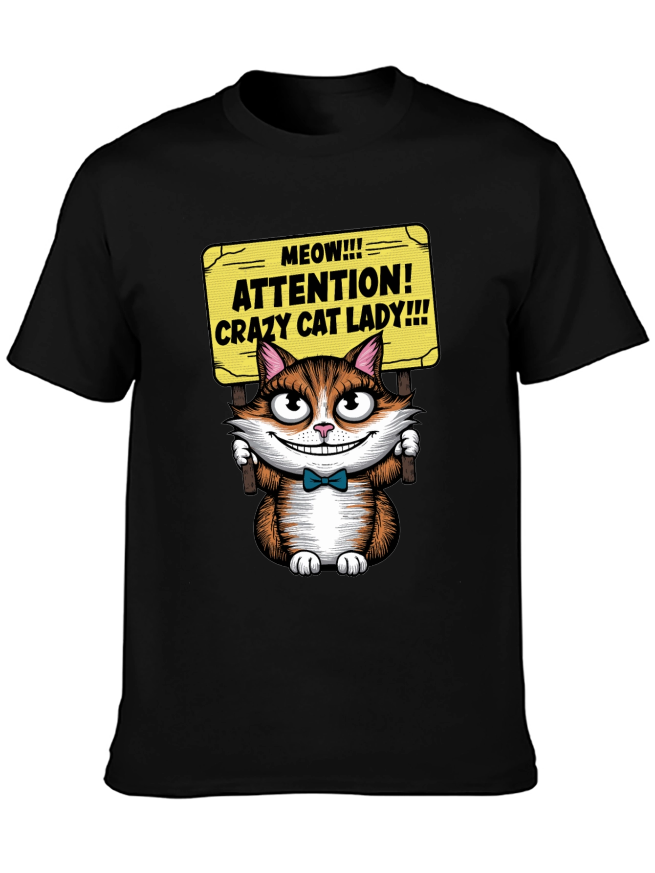 Crazy Cat Lady Graphic Tee