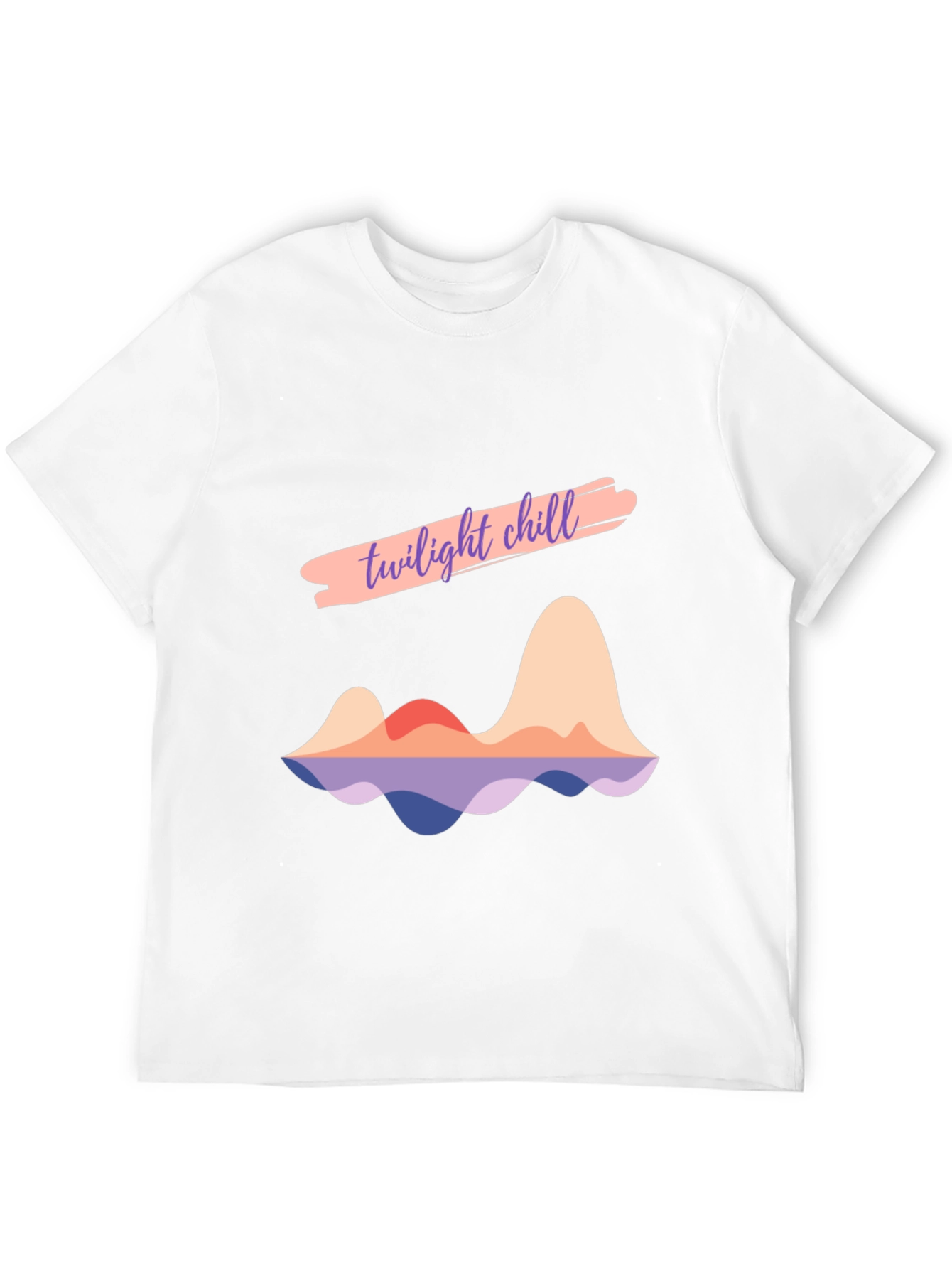 Twilight Chill Graphic Tee - Stylish Comfort