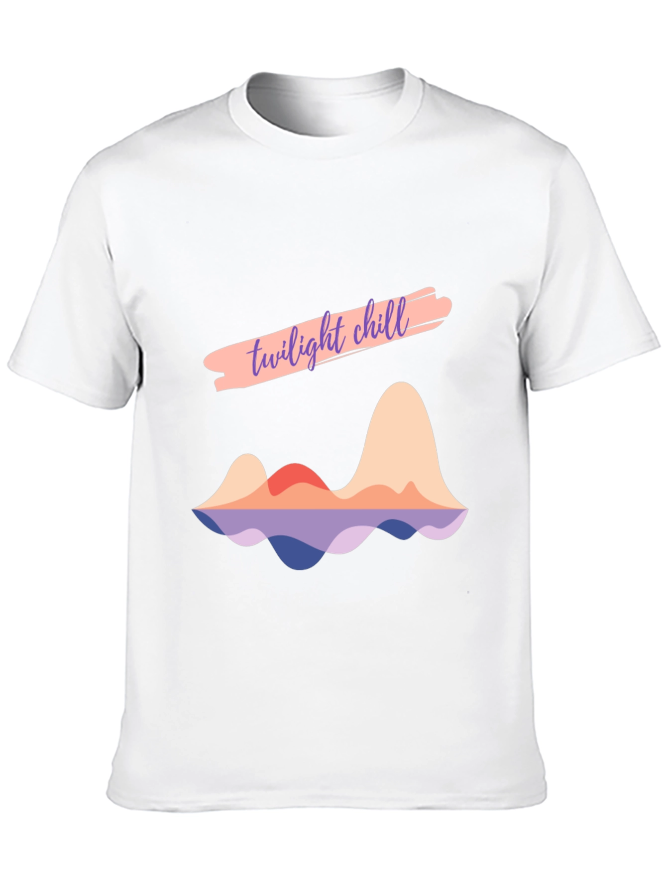 Twilight Chill Graphic Tee - Stylish Comfort