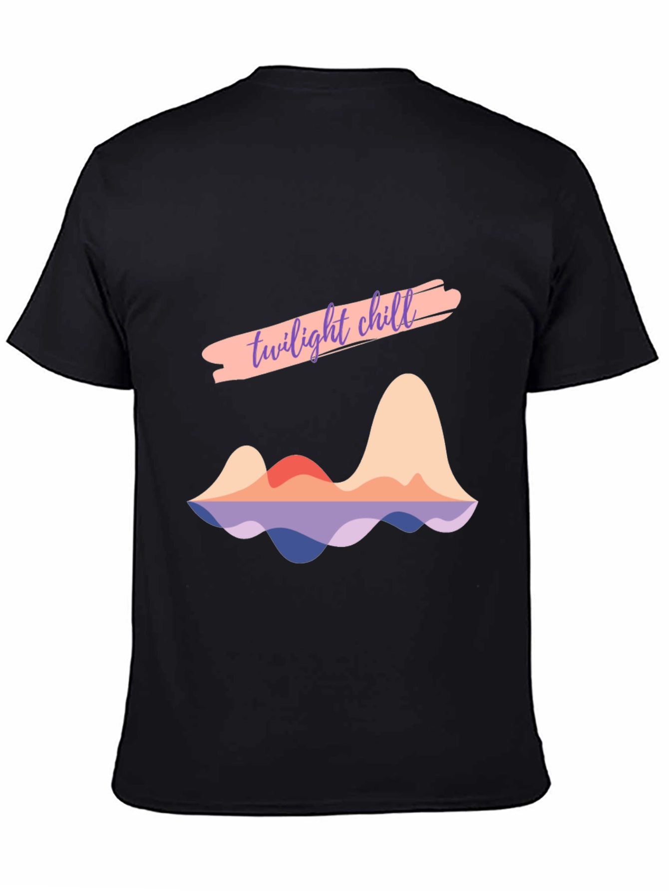 Twilight Chill Graphic Tee - Stylish Comfort