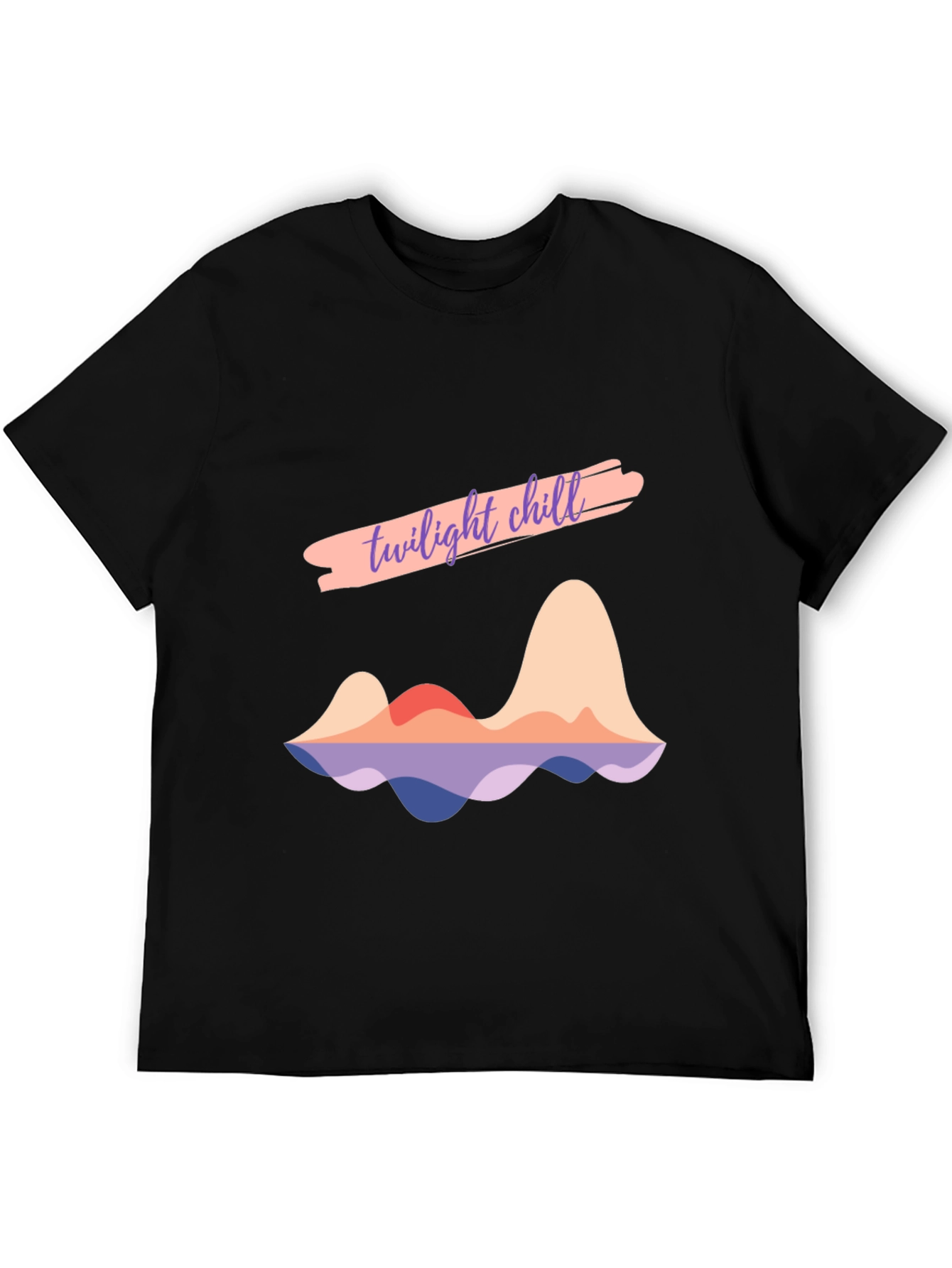 Twilight Chill Graphic Tee - Stylish Comfort