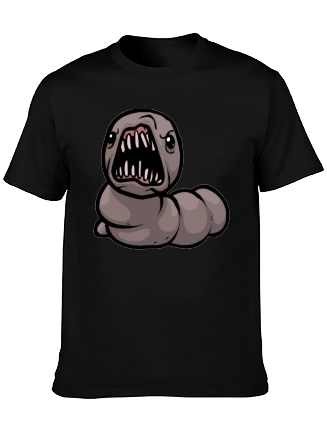 Monster Graphic Black T-Shirt for Men