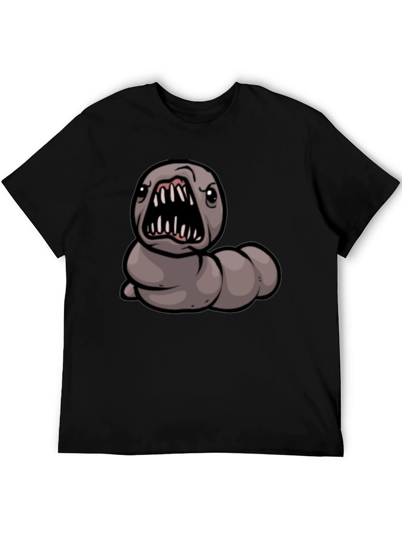 Monster Graphic Black T-Shirt for Men