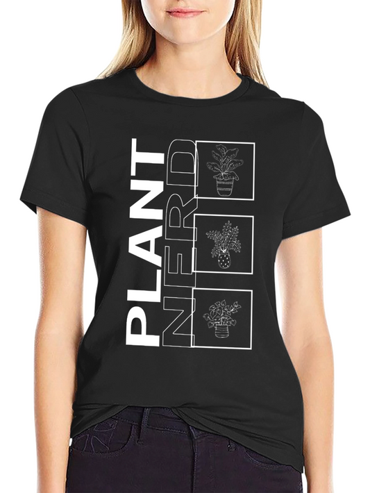 Plant Nerd Graphic T-Shirt - Stylish Botany Tee