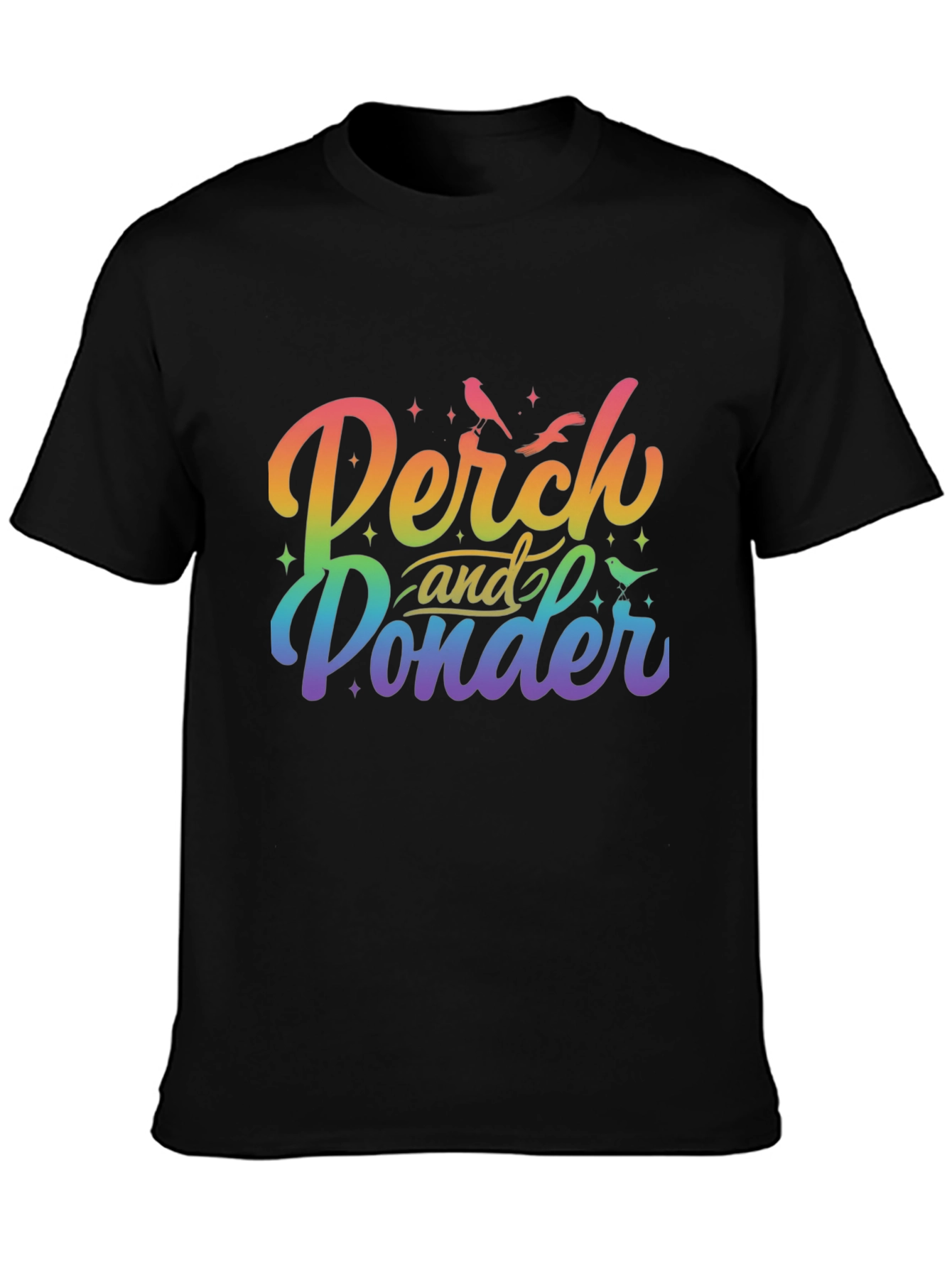 Perch and Ponder Rainbow T-Shirt