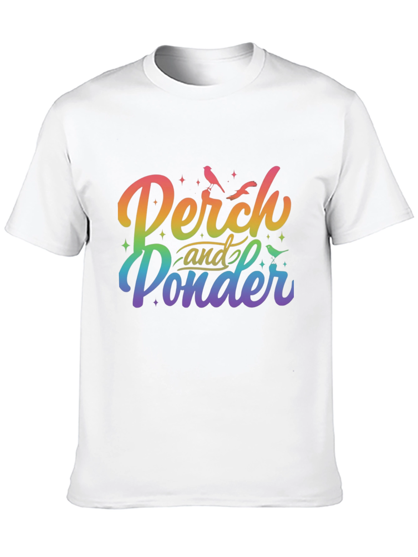 Perch and Ponder Rainbow T-Shirt