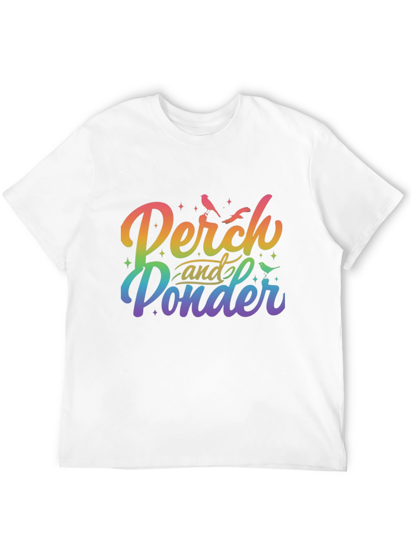 Perch and Ponder Rainbow T-Shirt