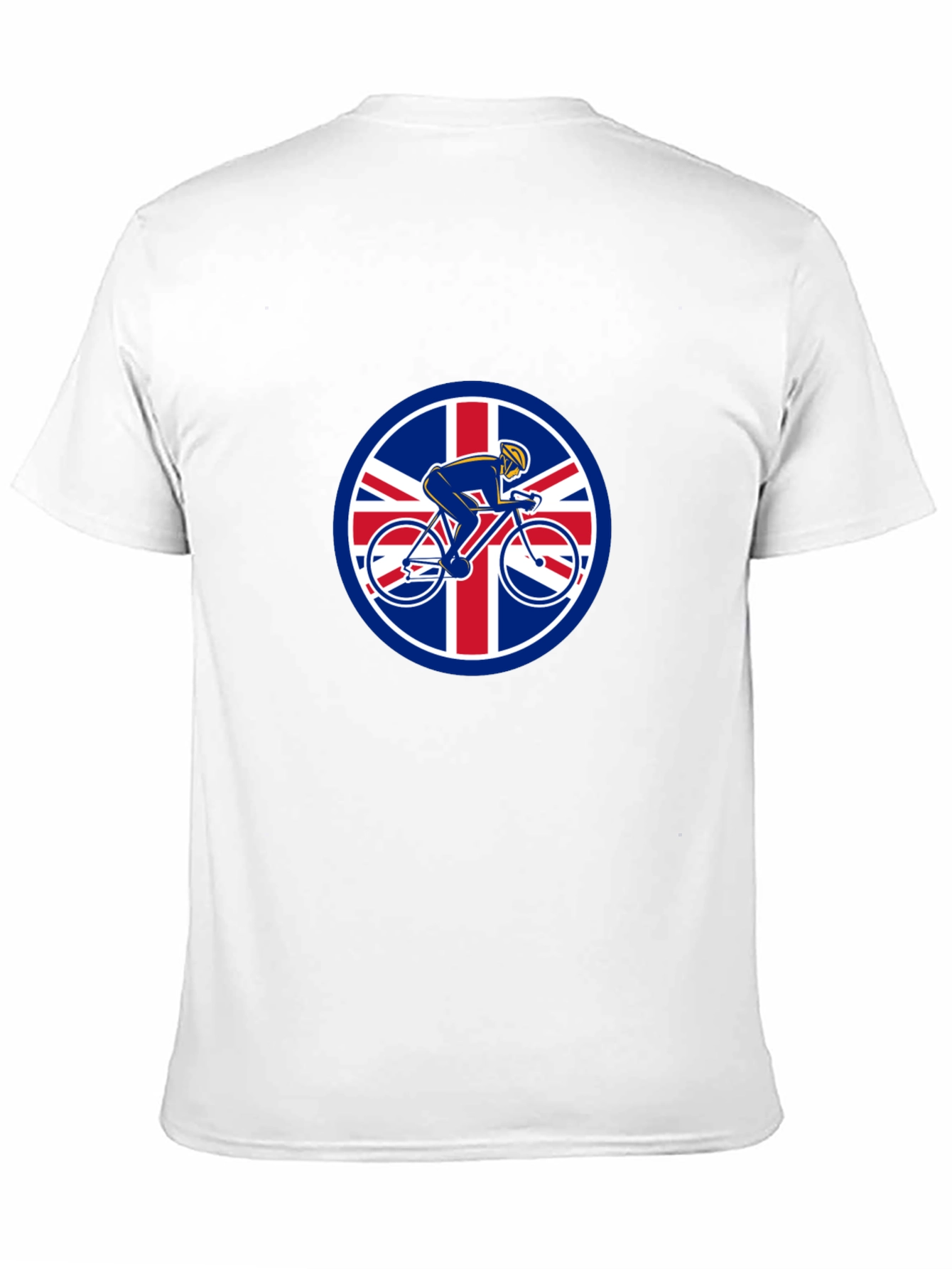 British Cyclist T-Shirt - Union Jack Design