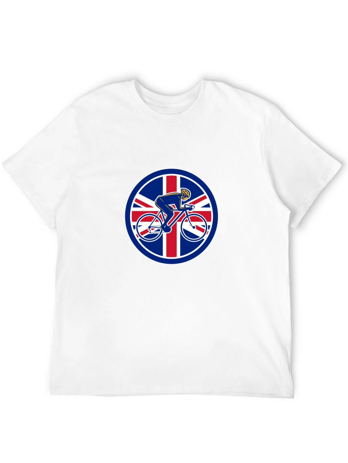 British Cyclist T-Shirt - Union Jack Design