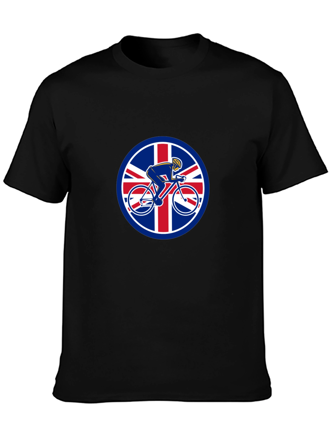 British Cyclist T-Shirt - Union Jack Design