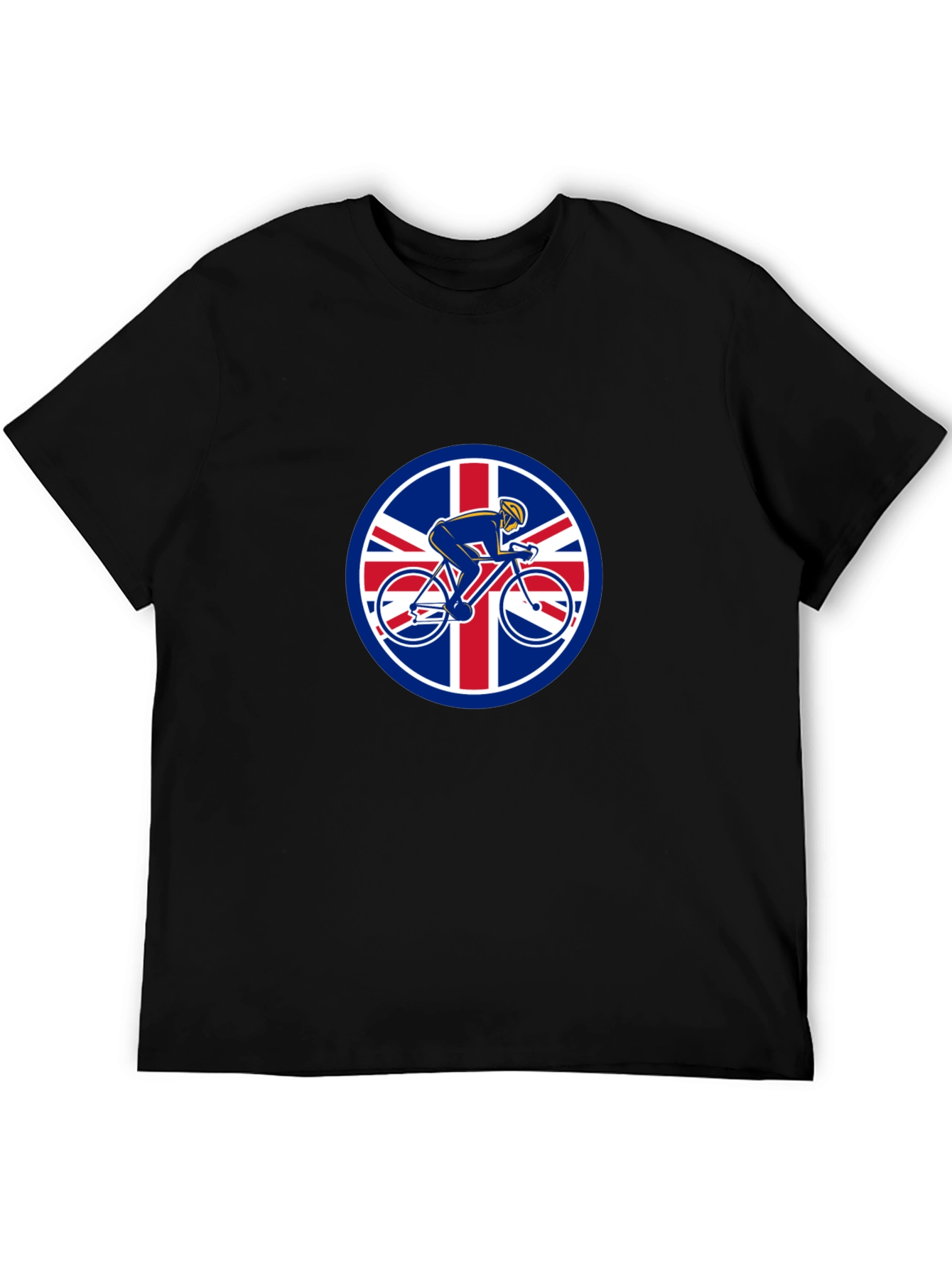 British Cyclist T-Shirt - Union Jack Design