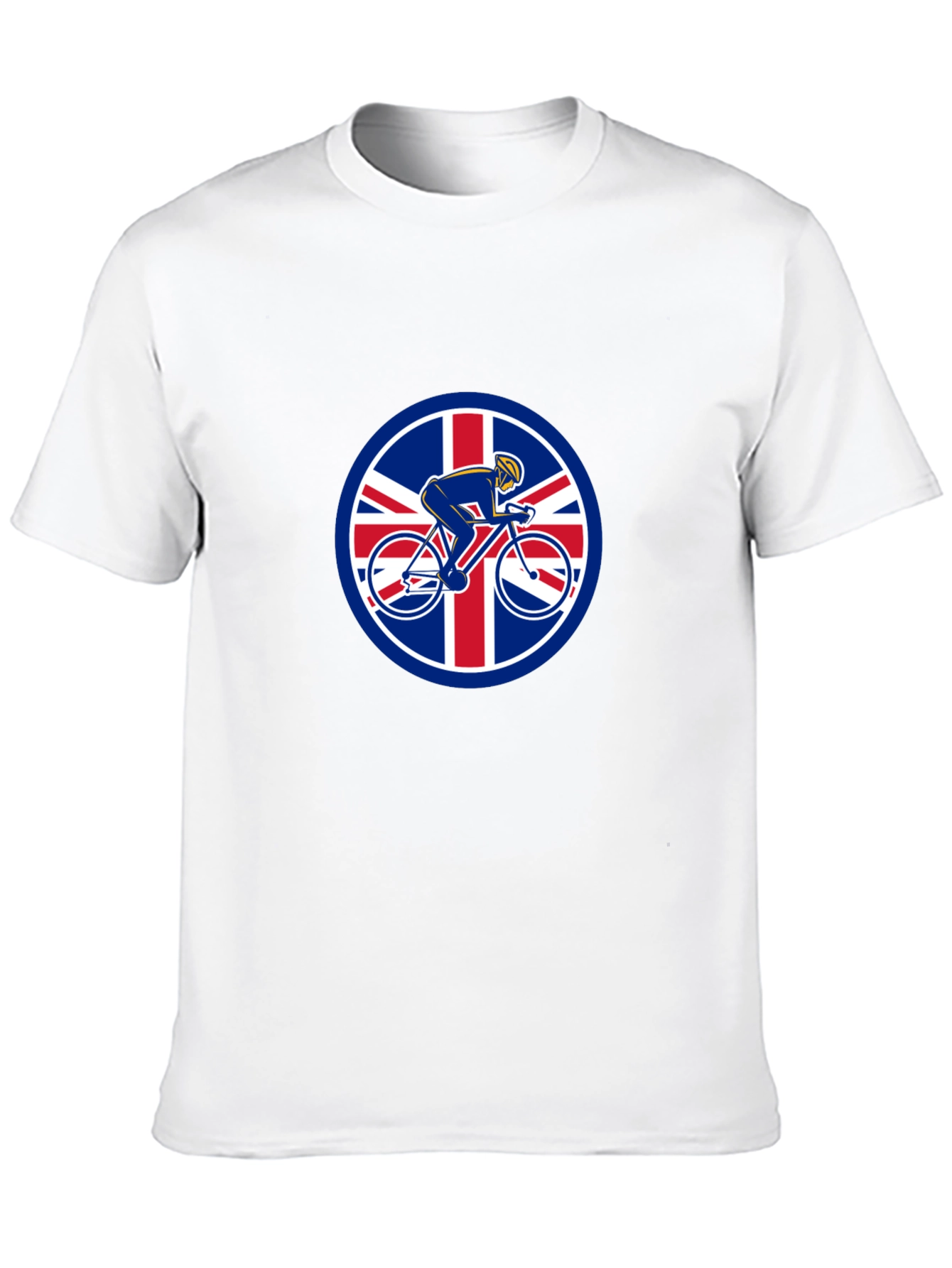 British Cyclist T-Shirt - Union Jack Design