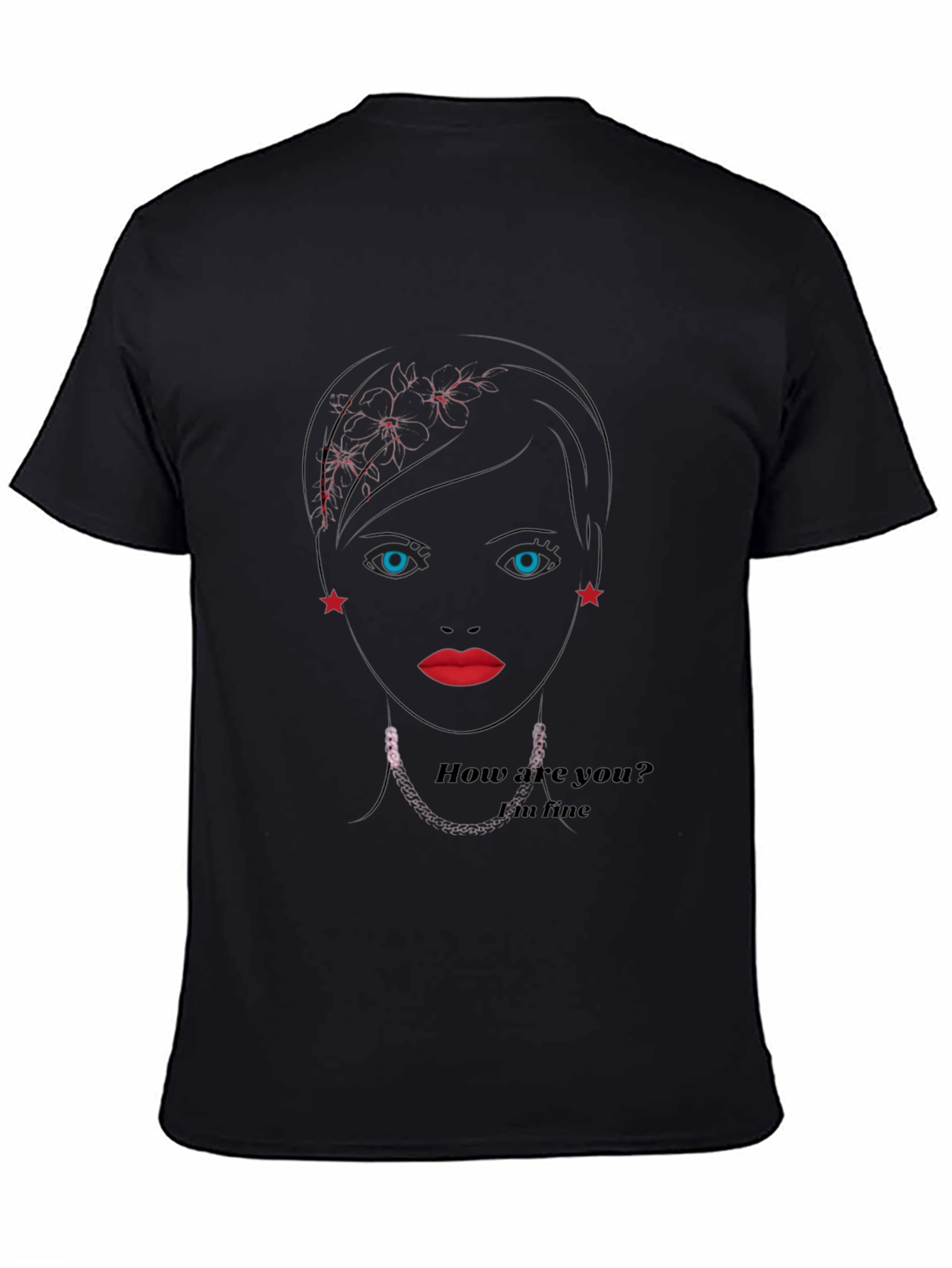 Woman Portrait Graphic T-Shirt