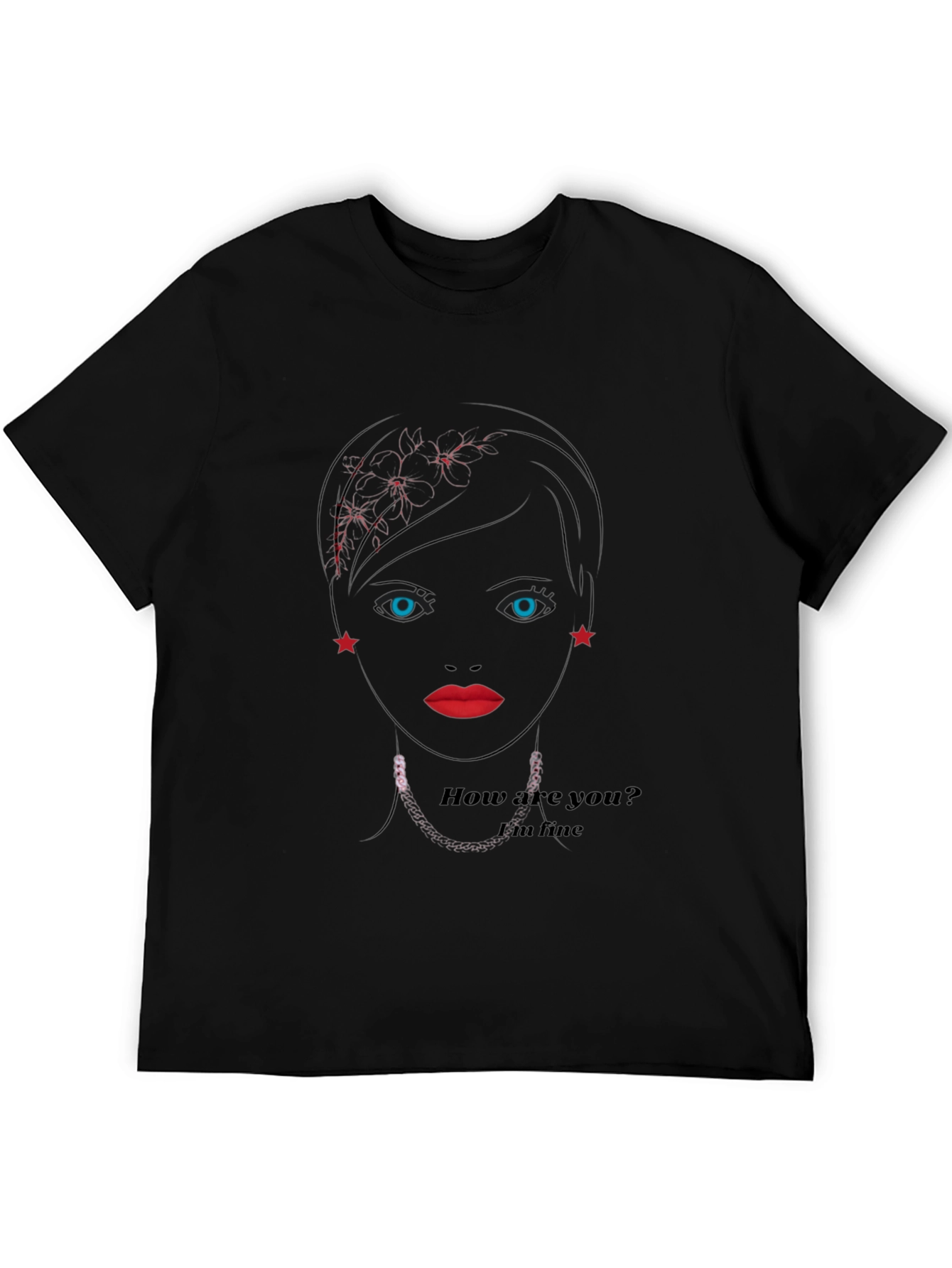 Woman Portrait Graphic T-Shirt