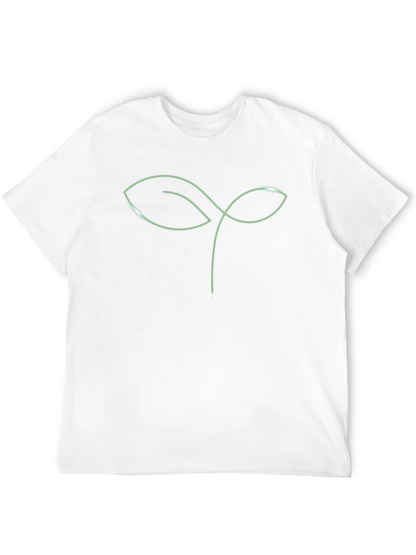 Modern Sprout Black T-Shirt