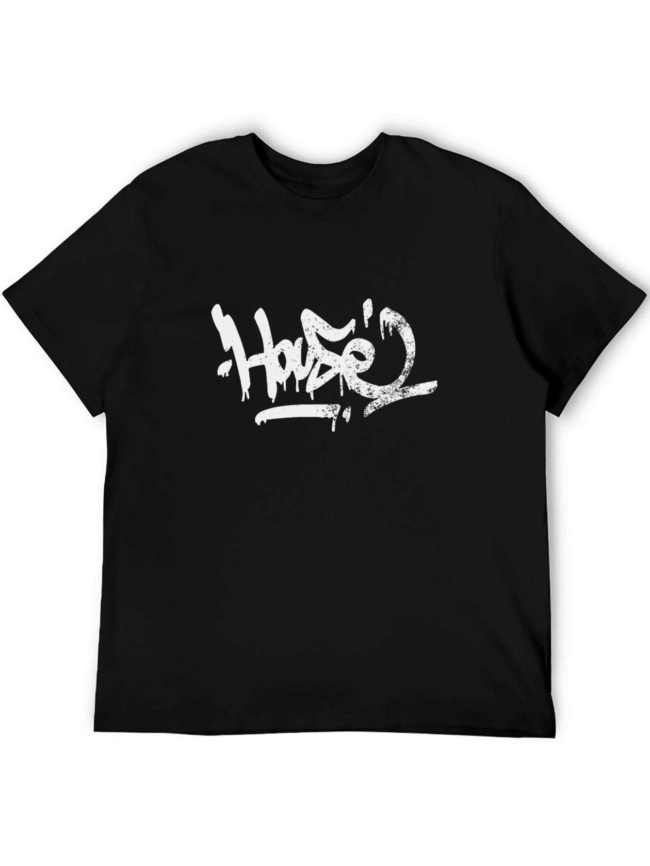 House2 Black Graphic Tee - Urban Streetwear