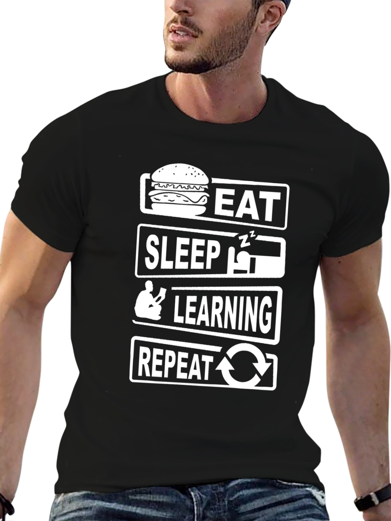 Eat Sleep Learn Repeat T-Shirt