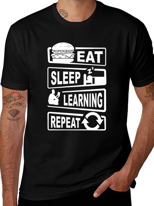 Eat Sleep Learn Repeat T-Shirt