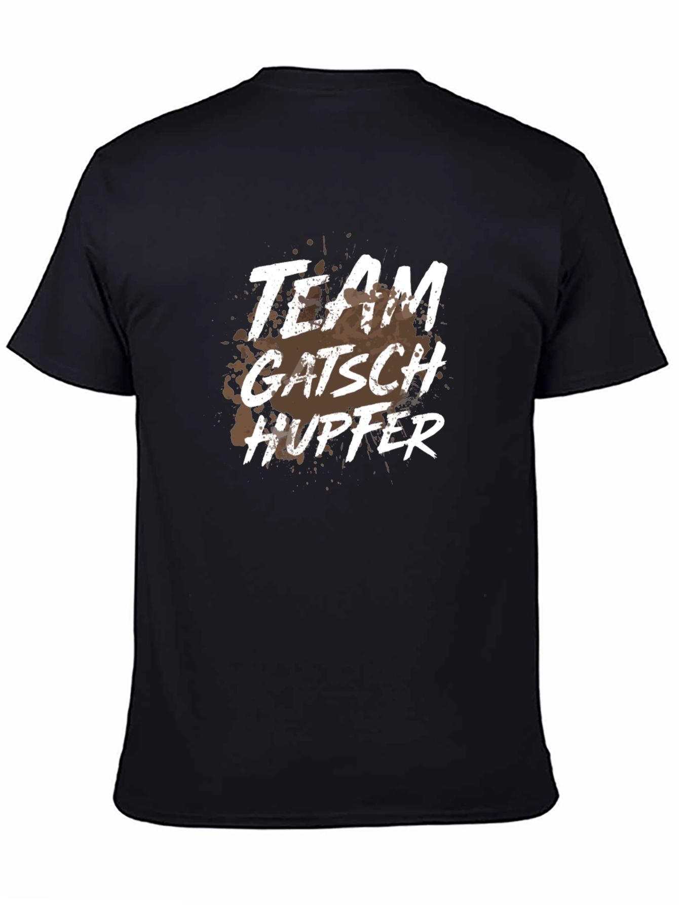 Team Gatsch Hupfer Black T-Shirt