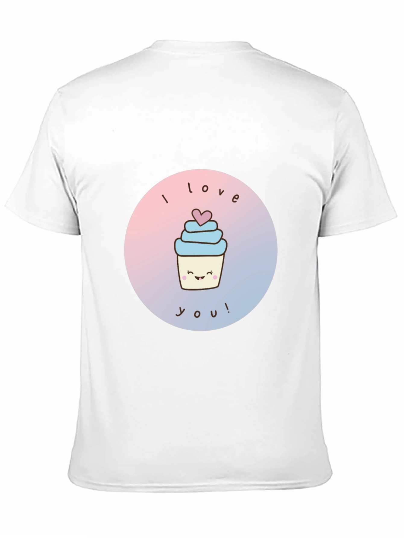 I Love You Cupcake Graphic Tee
