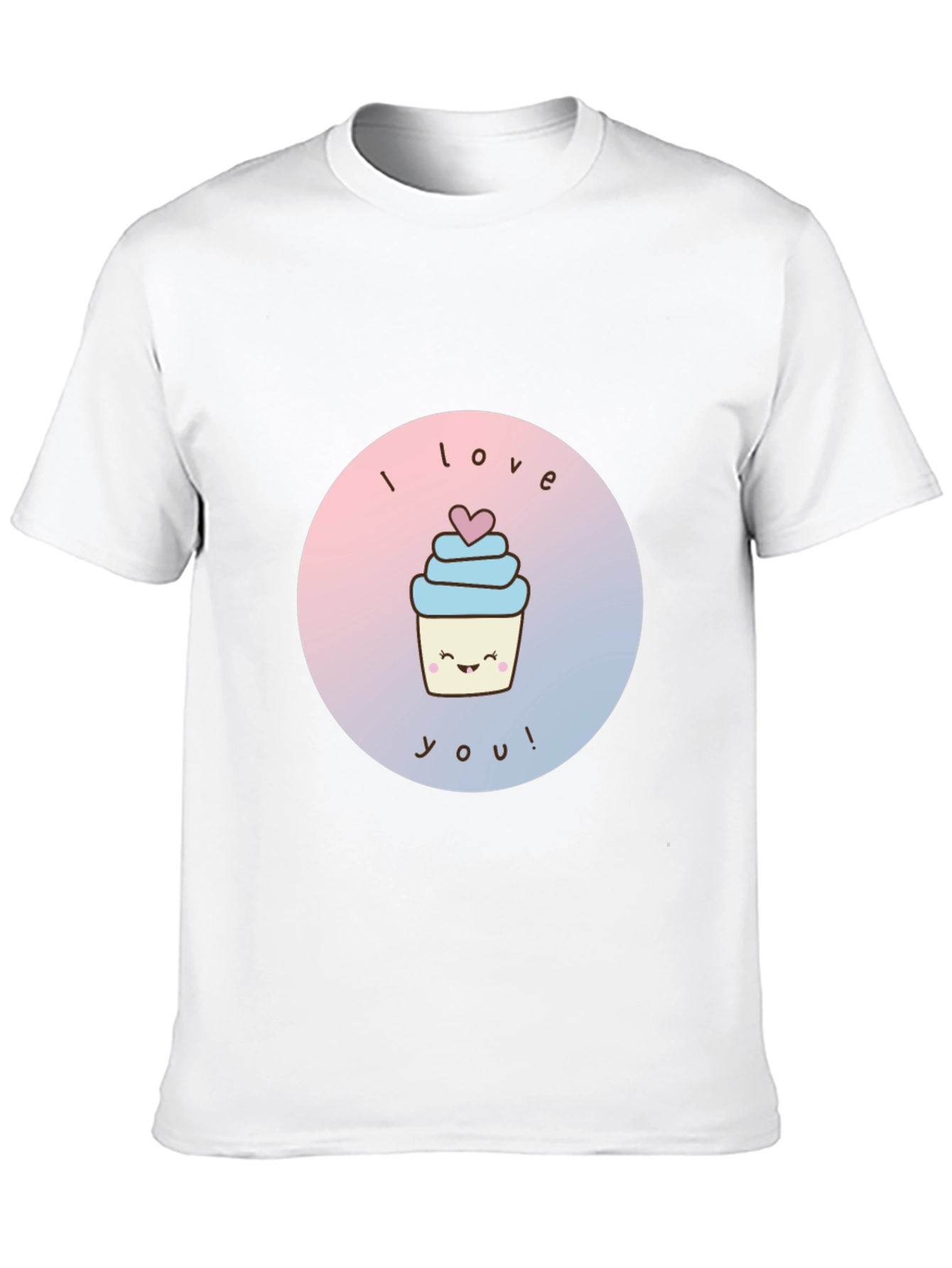 I Love You Cupcake Graphic Tee