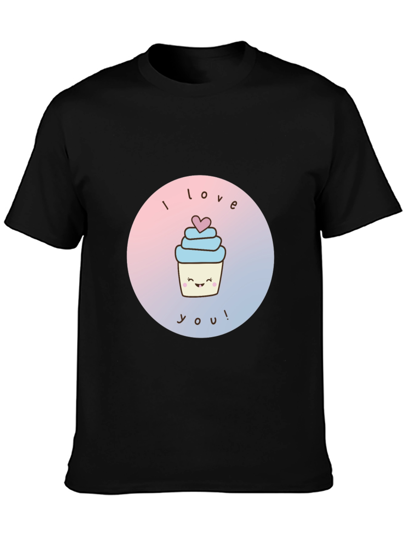 I Love You Cupcake Graphic Tee