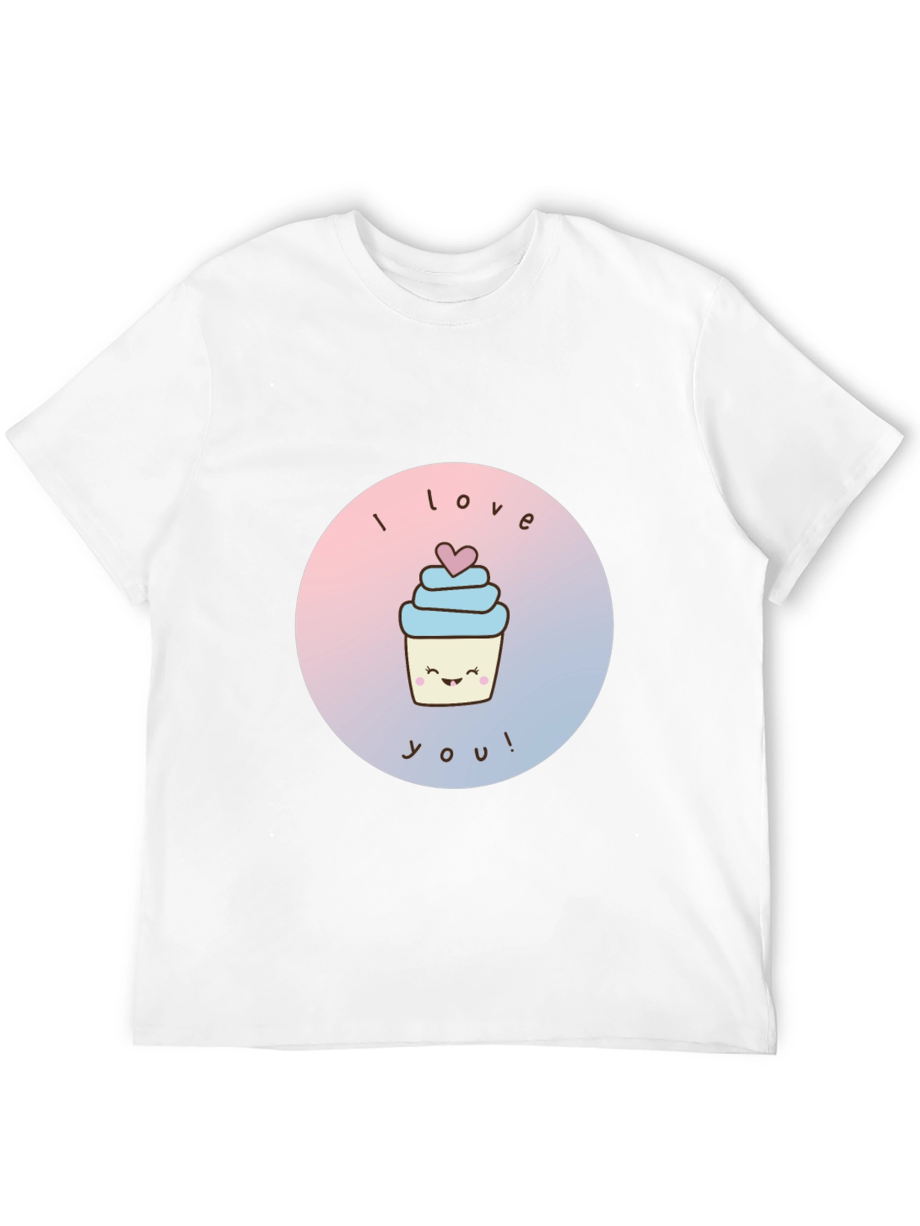 I Love You Cupcake Graphic Tee