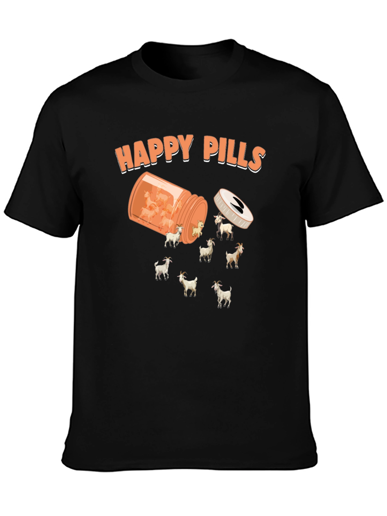 Happy Pills Goat T-Shirt