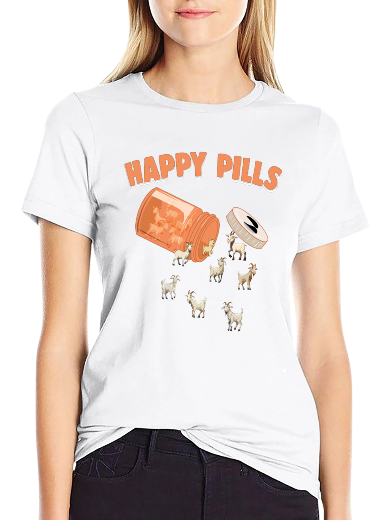Happy Pills Goat T-Shirt