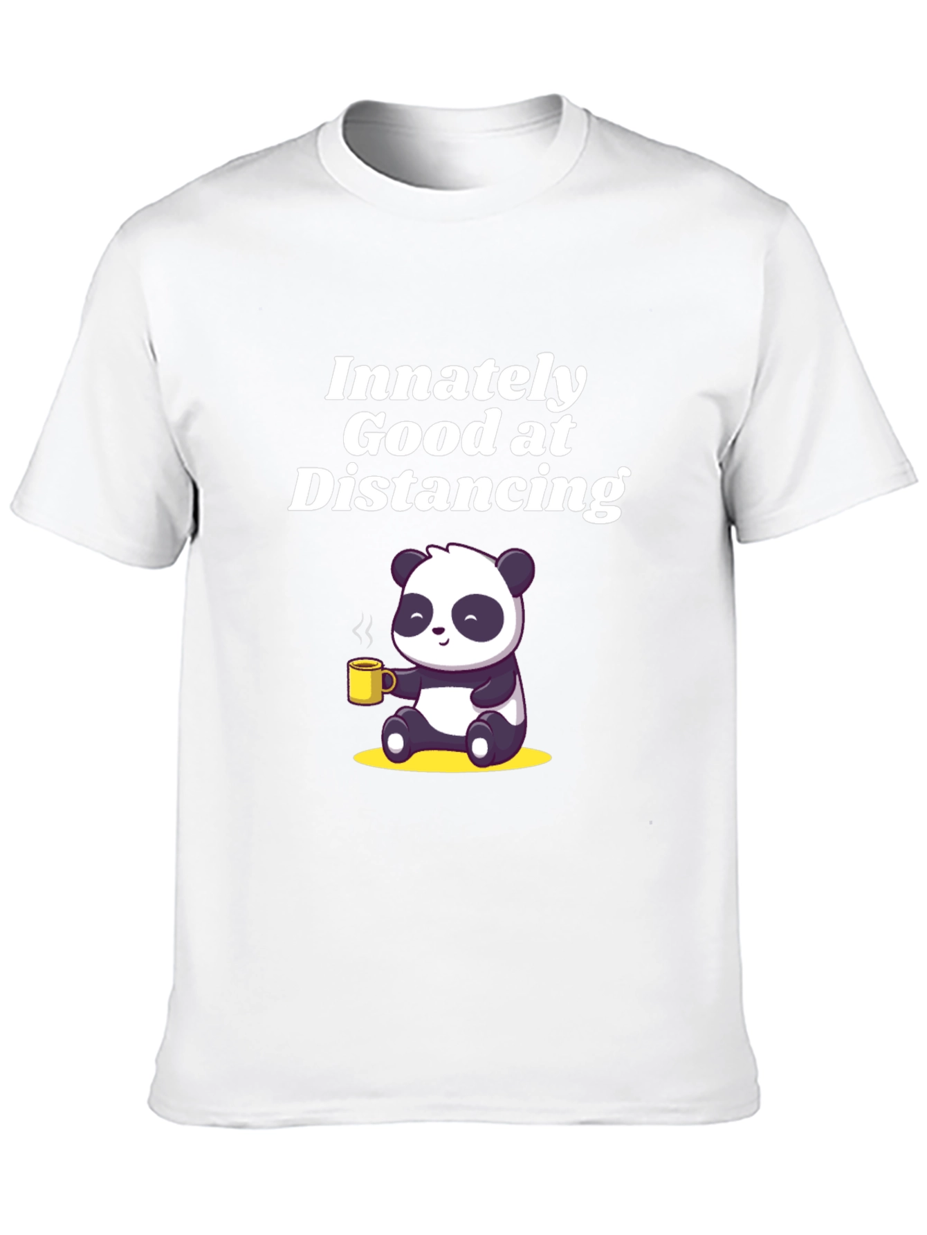 Innately Good at Distancing Panda T-shirt