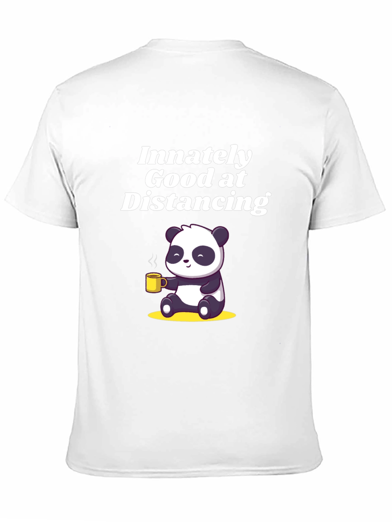 Innately Good at Distancing Panda T-shirt