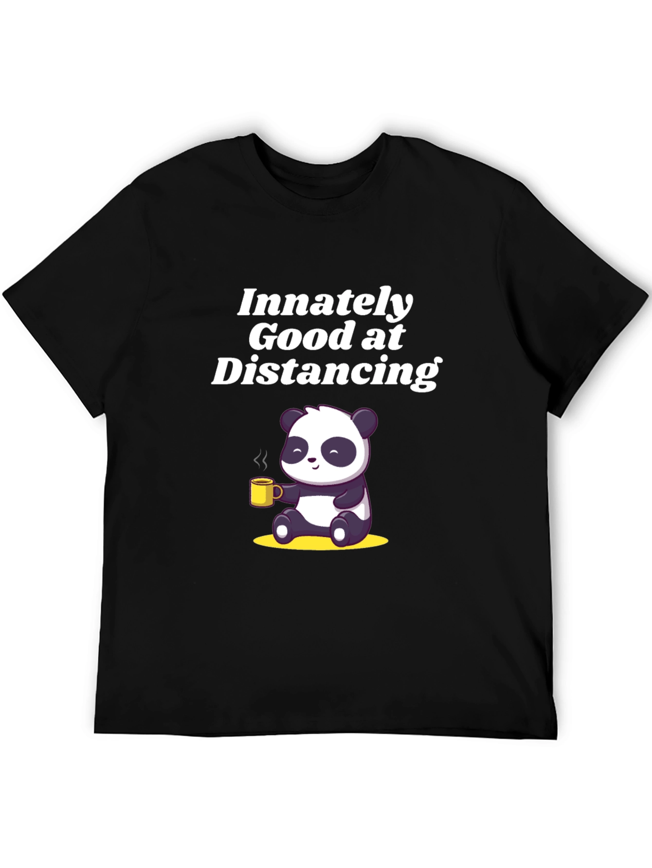 Innately Good at Distancing Panda T-shirt